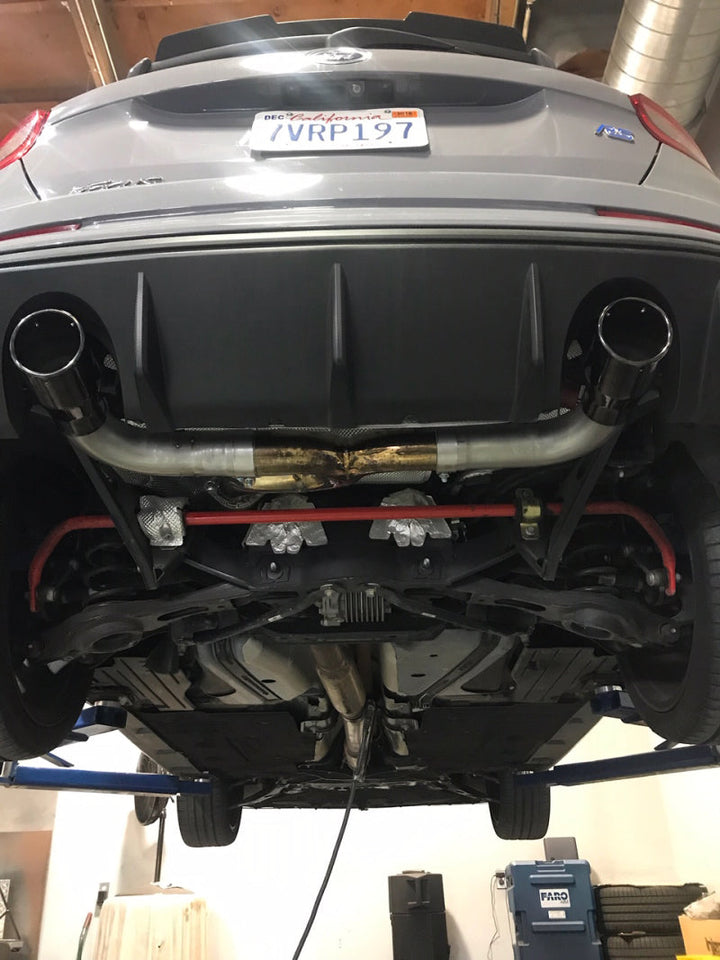 Injen 16-18 Ford Focus RS 3in Cat-Back Stainless Steel Exhaust w/ 4in Black Chrome Tips - Premium Catback from Injen - Just 4520.91 SR! Shop now at Motors