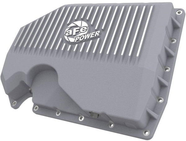 aFe 05-19 VW 1.8L/2.0L w/o Oil Sensor Engine Oil Pan Raw POWER Street Series w/ Machined Fins - Premium Diff Covers from aFe - Just 1084.72 SR! Shop now at Motors