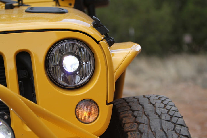 KC HiLiTES 07-18 Jeep JK 7in. Gravity LED Pro DOT Approved Replacement Headlight (Single) - Premium Headlights from KC HiLiTES - Just 1634 SR! Shop now at Motors