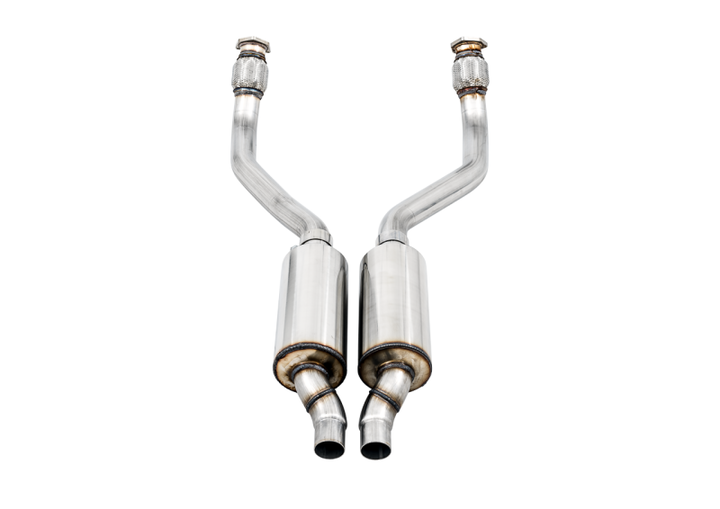 AWE Tuning Audi B8 / C7 3.0T Resonated Downpipes for S4 / S5 / A6 / A7 - Premium Downpipes from AWE Tuning - Just 3781.17 SR! Shop now at Motors