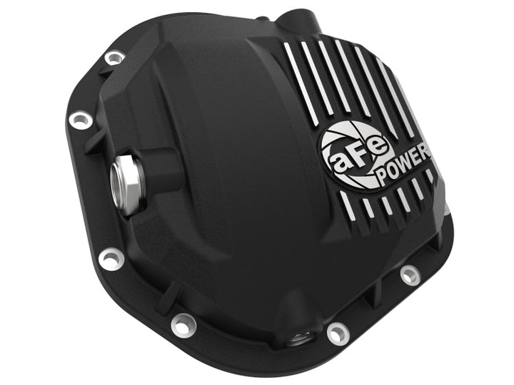 aFe Pro Series Dana 60 Front Differential Cover Black w/ Machined Fins 17-20 Ford Trucks (Dana 60) - Premium Diff Covers from aFe - Just 1333.81 SR! Shop now at Motors