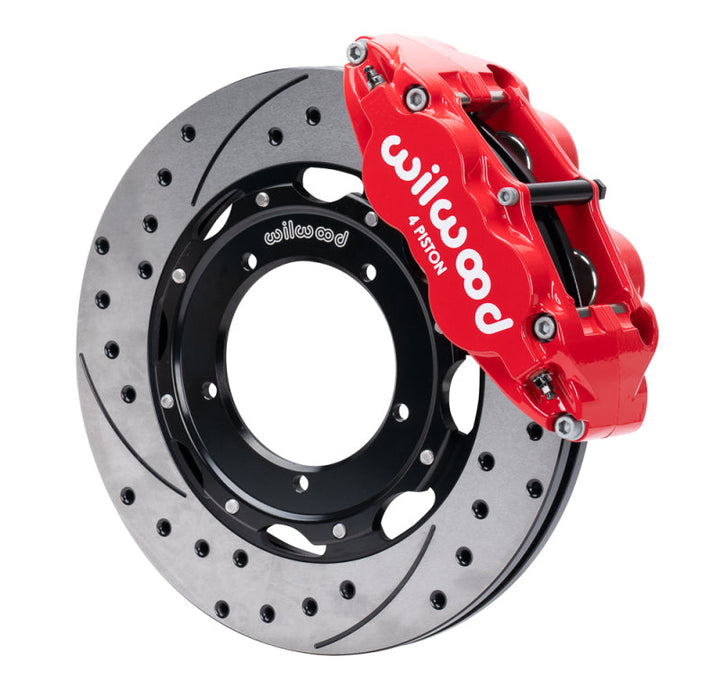 Wilwood 69-74 Porsche 911 Front Superlite Brake Kit 3in MT Drilled & Slotted Face - Red - Premium Big Brake Kits from Wilwood - Just 5606.28 SR! Shop now at Motors