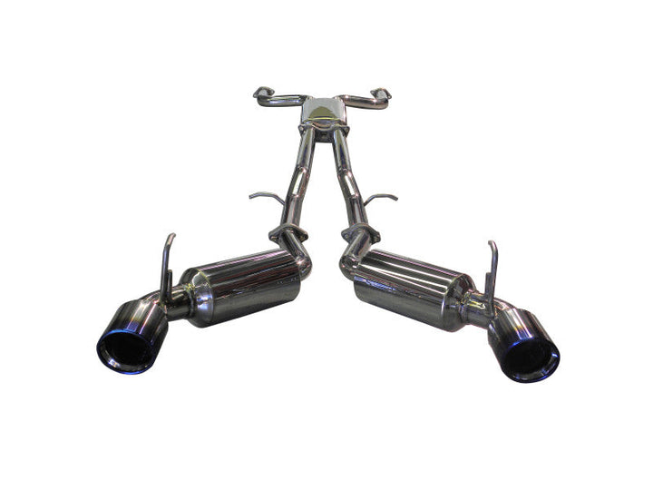 Injen 09-20 Nissan 370Z Dual 60mm SS Cat-Back Exhaust w/ Built In Resonated X-Pipe - Premium Catback from Injen - Just 5399.37 SR! Shop now at Motors