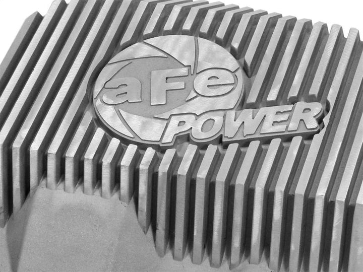 afe Front Differential Cover (Raw; Street Series); Ford Diesel Trucks 94.5-14 V8-7.3/6.0/6.4/6.7L - Premium Diff Covers from aFe - Just 1084.72 SR! Shop now at Motors