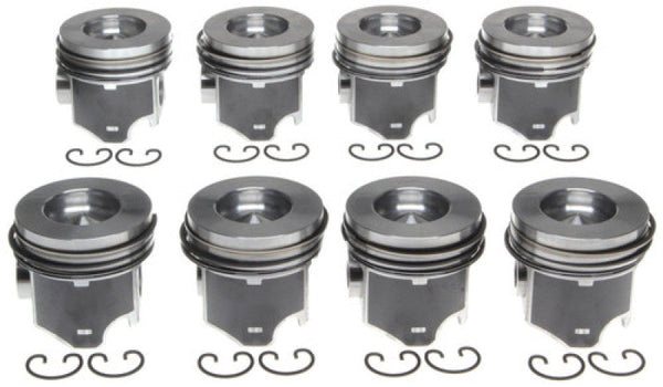Mahle OE Ford 6.0L Diesel w/ Reduced Compression Distance by .010 Piston Set (Set of 8) w/ .02 Rings - Premium Piston Sets - Diesel from Mahle OE - Just 7962.80 SR! Shop now at Motors