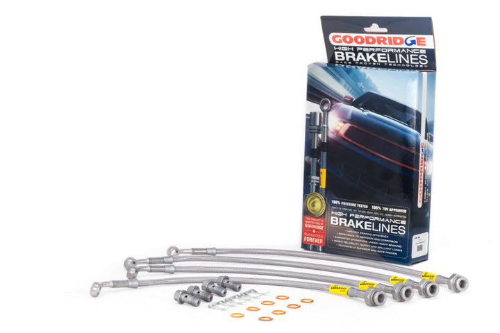 Goodridge 04-07 Nissan/Datsun Armadas SS Brake Lines - Premium Brake Line Kits from Goodridge - Just 892.41 SR! Shop now at Motors