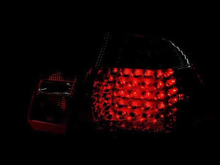 ANZO 1999-2001 BMW 3 Series E46 LED Taillights Red/Clear 4pc - Premium Tail Lights from ANZO - Just 1323.08 SR! Shop now at Motors