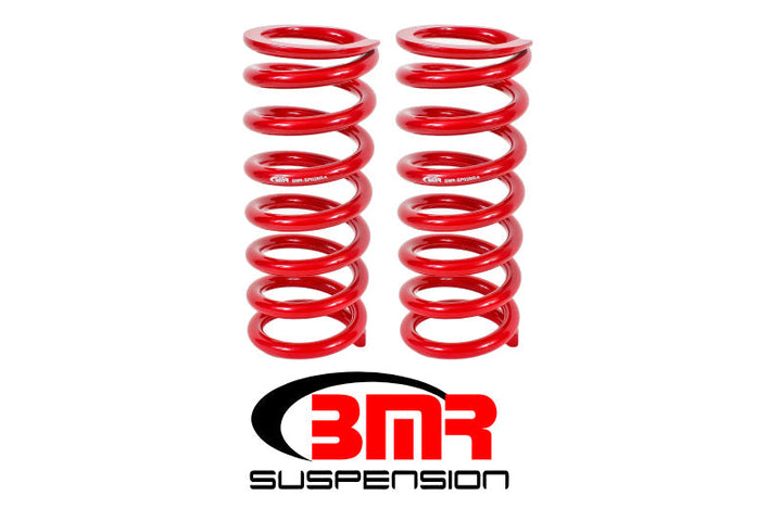 BMR 79-04 Fox Mustang Front Lowering Springs - Red - Premium Lowering Springs from BMR Suspension - Just 525.67 SR! Shop now at Motors