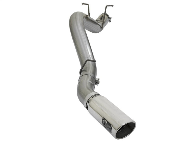 aFe LARGE BORE HD 5in 409-SS DPF-Back Exhaust w/Polished Tip 2017 GM Duramax V8-6.6L (td) L5P - Premium DPF Back from aFe - Just 2090.61 SR! Shop now at Motors