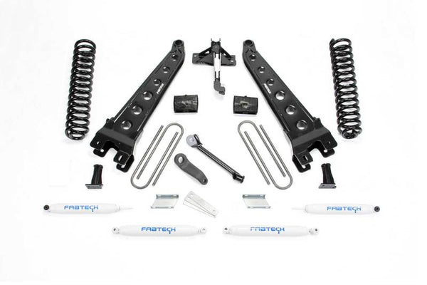 Fabtech 17-21 Ford F250/F350 4WD Diesel 4in Rad Arm Sys w/Coils & Perf Shks - Premium Lift Kits from Fabtech - Just 9174.61 SR! Shop now at Motors