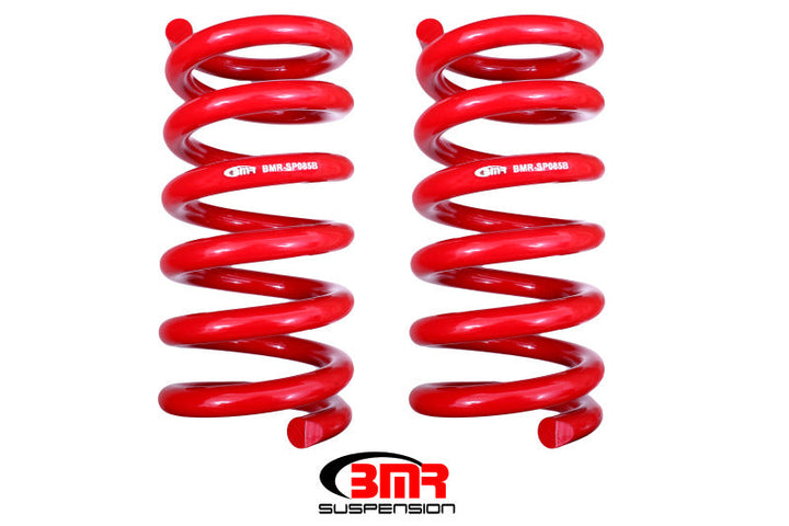 BMR 15-17 S550 Mustang Rear Handling Version Lowering Springs - Red - Premium Lowering Springs from BMR Suspension - Just 675.92 SR! Shop now at Motors