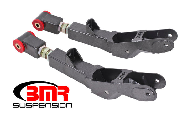 BMR 10-15 5th Gen Camaro Rear Lower Control Arms On-Car Adj. (Polyurethane) - Black Hammertone - Premium Control Arms from BMR Suspension - Just 3230.08 SR! Shop now at Motors