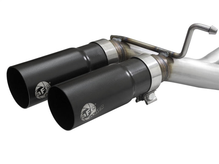 aFe Rebel Exhausts 3in SS Cat-Back 15-16 Ford F-150 EcoBoost V6 2.7/3.5L V8 5.0L w/ Black Tips - Premium Catback from aFe - Just 3948.51 SR! Shop now at Motors