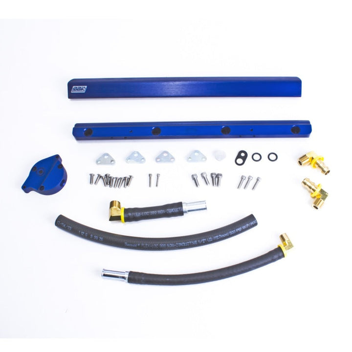 BBK 86-93 Mustang 5.0 High Flow Billet Aluminum Fuel Rail Kit - Premium Fuel Rails from BBK - Just 1013.35 SR! Shop now at Motors