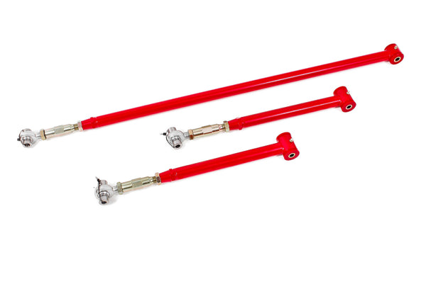 BMR 82-02 3rd Gen F-Body On-Car Adj. Rear Suspension Kit Poly/Rod End - Red