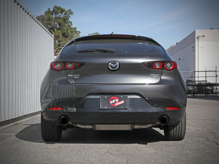 aFe 19-22 Mazda 3 L4 2.5L Takeda 3in to 2-1/2in 304 Stainless Steel Axle-Back Exhaust w/ Black Tip - Premium Axle Back from aFe - Just 3256.81 SR! Shop now at Motors