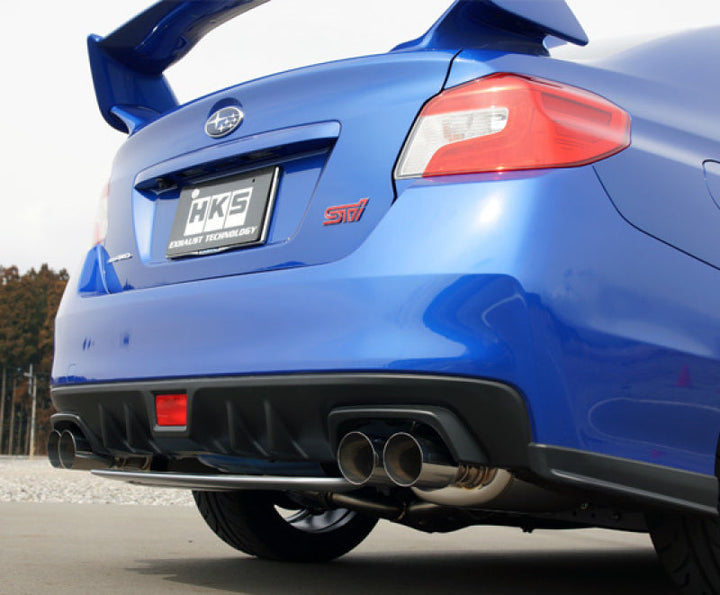 HKS LEGAMAX Premium WRX STI/WRX 2015 US - Premium Catback from HKS - Just 4919.50 SR! Shop now at Motors