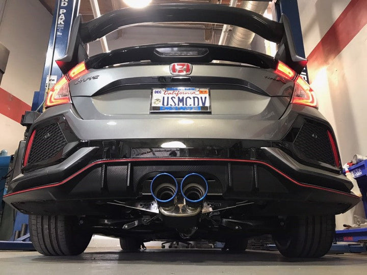 Injen 17-19 Honda Civic Type-R 3in SS Cat-Back Exhaust w/ Dual Burnt Titanium Tips - Premium Catback from Injen - Just 4504.94 SR! Shop now at Motors