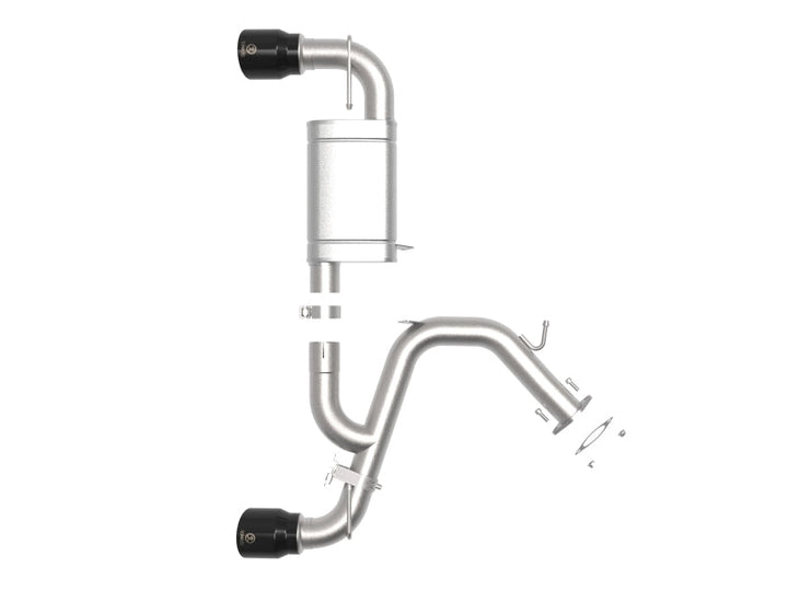 aFe 21-22 Hyundai Veloster N L4-2.0L Takeda 3in 304 SS Axle-Back Exhaust System w/ Black Tip - Premium Axle Back from aFe - Just 4440.20 SR! Shop now at Motors