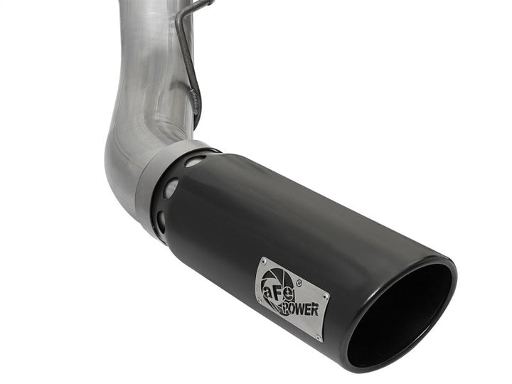 aFe Large Bore-HD 5in DPF Back 409 SS Exhaust System w/Black Tip 2017 Ford Diesel Trucks V8 6.7L(td) - Premium DPF Back from aFe - Just 2420.90 SR! Shop now at Motors