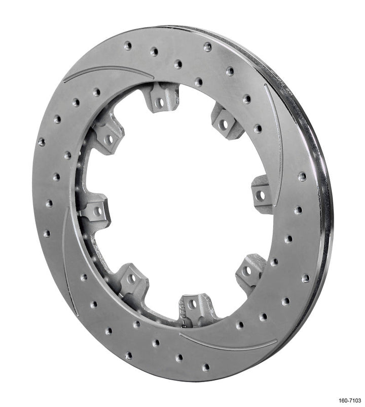 Wilwood Rotor-UL32 Iron RH-SRP Drilled 12.19 x .810 - 8 on 7.00in - Premium Brake Rotors - 2 Piece from Wilwood - Just 1004.67 SR! Shop now at Motors