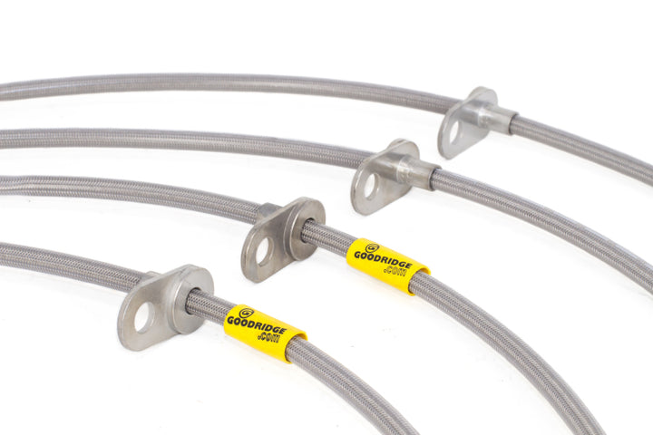 Goodridge 08-14 Subaru Impreza STi w/ Brembo Calipers Stainless Steel Brake Lines Kit - Premium Brake Line Kits from Goodridge - Just 892.41 SR! Shop now at Motors