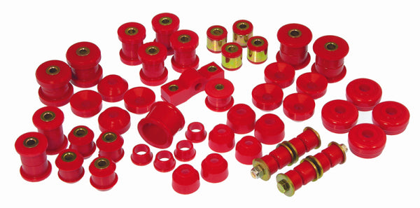 Prothane 88-91 Honda Civic/CRX Total Kit - Red