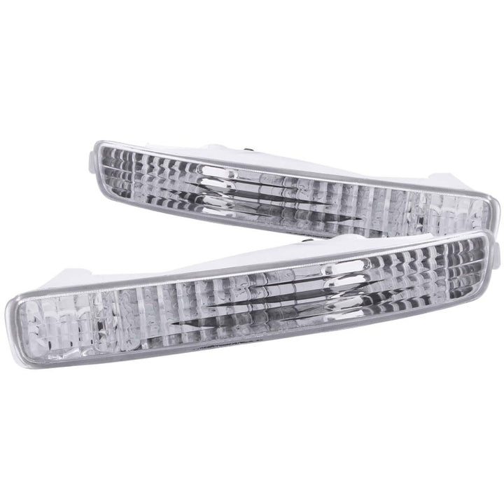 ANZO 1996-1997 Honda Accord Euro Parking Lights Chrome - Premium Lights Corner from ANZO - Just 140.59 SR! Shop now at Motors