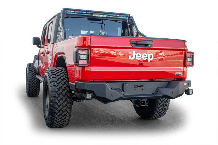 DV8 Offroad 2019+ Jeep Gladiator High Clearence Rear Bumper - Premium Bumpers - Steel from DV8 Offroad - Just 2056.04 SR! Shop now at Motors