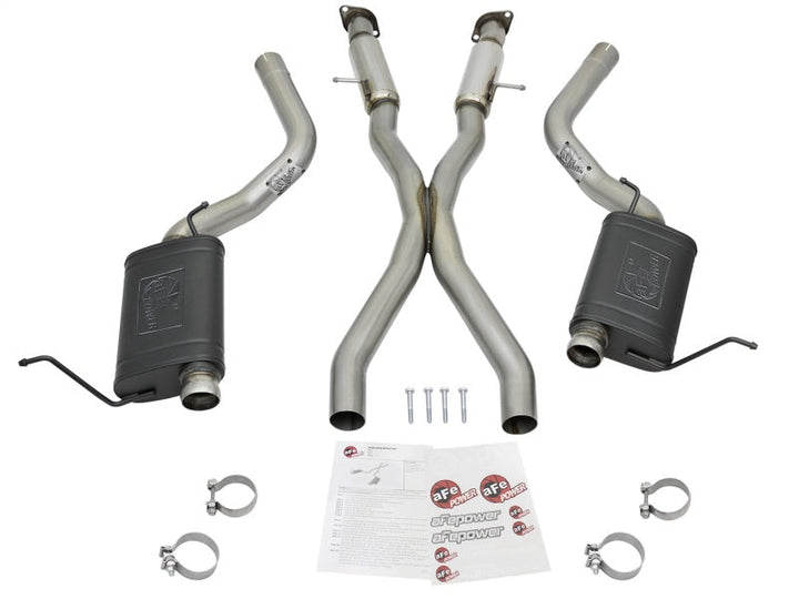 aFe MACHForce XP 12-17 Jeep Grand Cherokee WK2 SRT8 V8-6.4L 304SS Cat-Back Exhaust System - Premium Catback from aFe - Just 8622.61 SR! Shop now at Motors