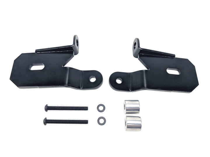 KC HiLiTES 18-19 Jeep Wrangler JL A-Pillar Light Mount Bracket Set (Pair) - Black - Premium Light Mounts from KC HiLiTES - Just 323.01 SR! Shop now at Motors