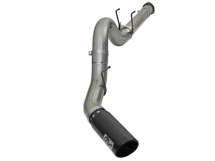 aFe Large Bore-HD 5in DPF Back 409 SS Exhaust System w/Black Tip 2017 Ford Diesel Trucks V8 6.7L(td) - Premium DPF Back from aFe - Just 2420.90 SR! Shop now at Motors