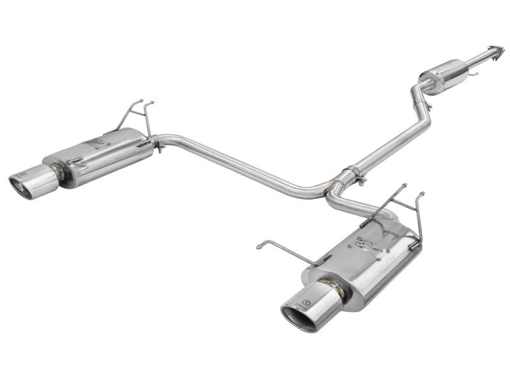 aFe Takeda Exhaust 2.25in to 2in Dia 304SS Cat-Back w/Polished Tips 08-12 Honda Accord Coupe V6 3.5L - Premium Catback from aFe - Just 4796.77 SR! Shop now at Motors