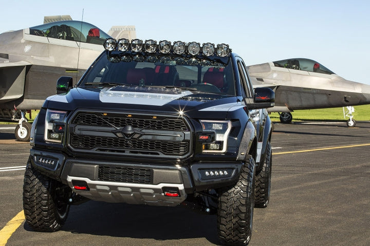 KC HiLiTES 17-18 Ford Raptor 57in. Pro6 Gravity LED 9-Light 180w Combo Beam Overhead Light Bar Sys - Premium Light Bars & Cubes from KC HiLiTES - Just 9037.86 SR! Shop now at Motors