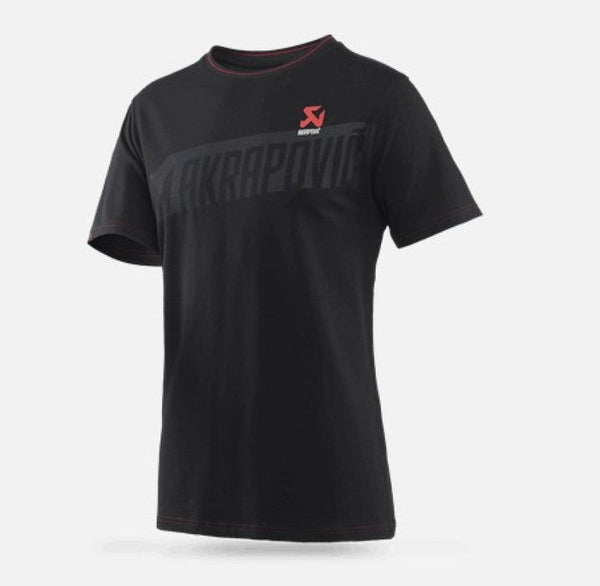 Akrapovic Mens Corpo T-Shirt Black - M - Premium Apparel from Akrapovic - Just 149.17 SR! Shop now at Motors