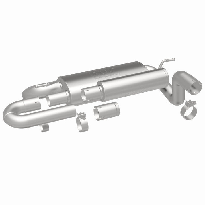 MagnaFlow 18-23 Jeep Wrangler JL 2.0L/3.6L Overland Series Axle-Back Exhaust - Premium Axle Back from Magnaflow - Just 2978.38 SR! Shop now at Motors