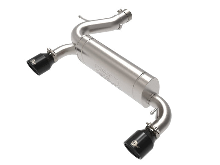 aFe Vulcan 3in 304 SS Axle-Back Exhaust 2021 Ford Bronco L4-2.3L (t)/V6-2.7L (tt) w/ Black Tips - Premium Axle Back from aFe - Just 2428.41 SR! Shop now at Motors