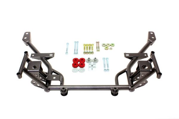 BMR 05-14 S197 Mustang K-Member w/ 1/2in Lowered Motor Mount and STD. Rack Mounts - Black Hammertone - Premium Crossmembers from BMR Suspension - Just 2291.05 SR! Shop now at Motors