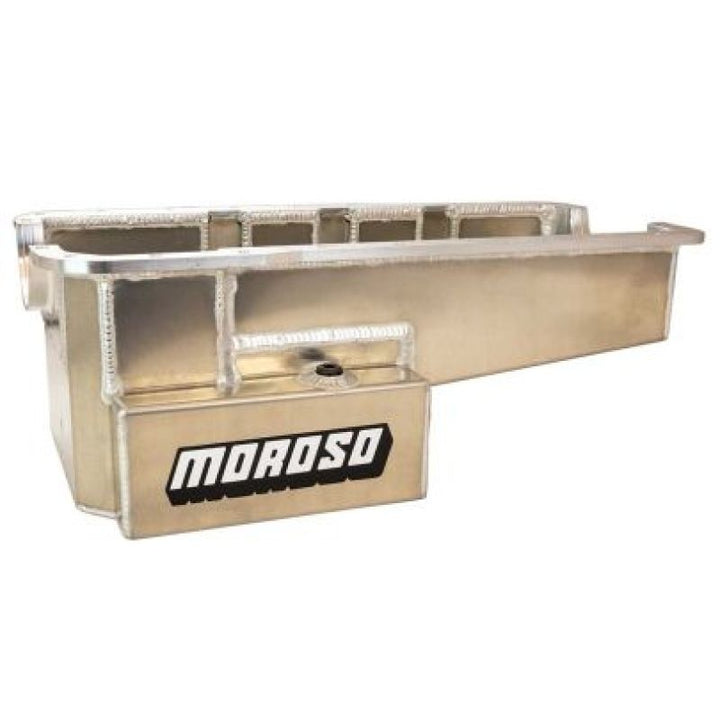 Moroso Ford 289-302 Road Race Baffled Front Sump 8in Deep Aluminum Oil Pan - Premium Oil Pans from Moroso - Just 3051.37 SR! Shop now at Motors