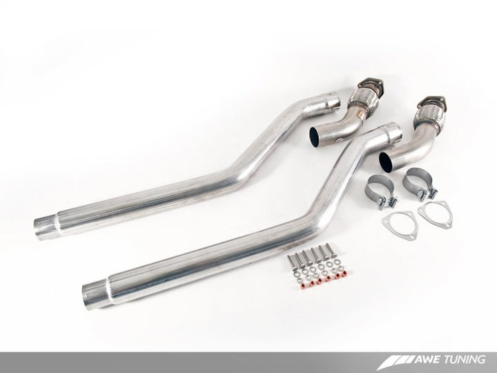 AWE Tuning Audi B8 3.0T Non-Resonated Downpipes for S4 / S5 - Premium Downpipes from AWE Tuning - Just 2728.52 SR! Shop now at Motors