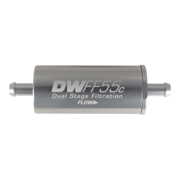 DeatschWerks 5/16in 10 Micron 55mm In-Line Fuel Filter Kit - Premium Fuel Filters from DeatschWerks - Just 333.91 SR! Shop now at Motors