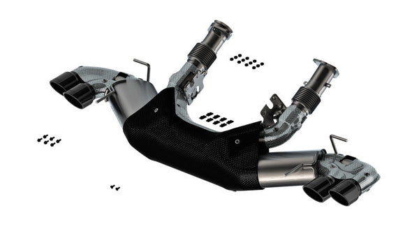 Borla 20-24 Chevy Corvette 6.2L V8 AT w/o NPP 3in S-Type Catback Exhaust - Black Chrome Tips - Premium Catback from Borla - Just 18189.08 SR! Shop now at Motors