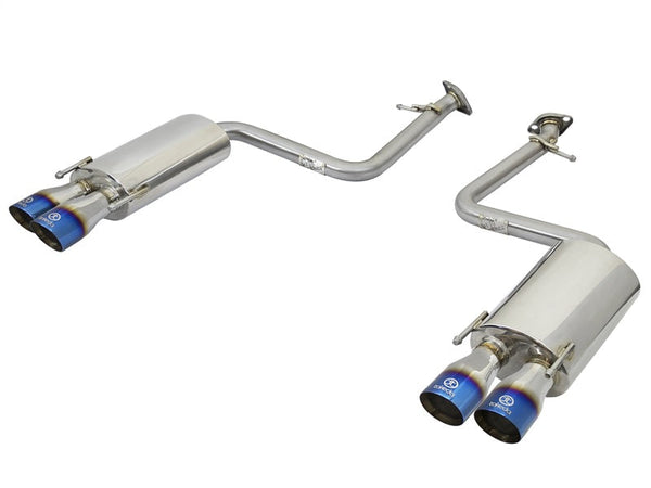 aFe Takeda 16-17 Lexus RC 200T 2.0L (t) 2in. SS Axle-Back Exhaust System w/Polished Blue Tips - Premium Axle Back from aFe - Just 5288.46 SR! Shop now at Motors