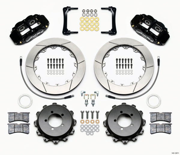 Wilwood Narrow Superlite 4R Rear Kit 12.88in 2012-Up Toyota / Scion FRS w/Lines - Premium Big Brake Kits from Wilwood - Just 7546.24 SR! Shop now at Motors