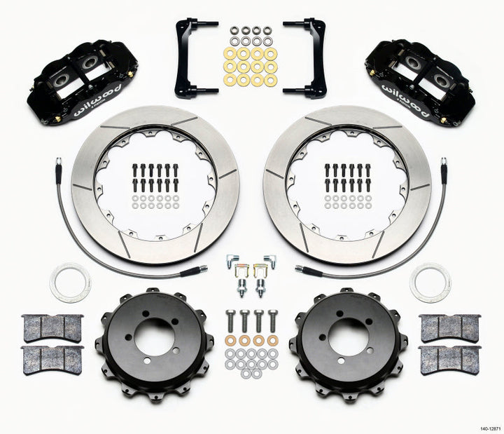 Wilwood Narrow Superlite 4R Rear Kit 12.88in 2012-Up Toyota / Scion FRS w/Lines - Premium Big Brake Kits from Wilwood - Just 7546.24 SR! Shop now at Motors