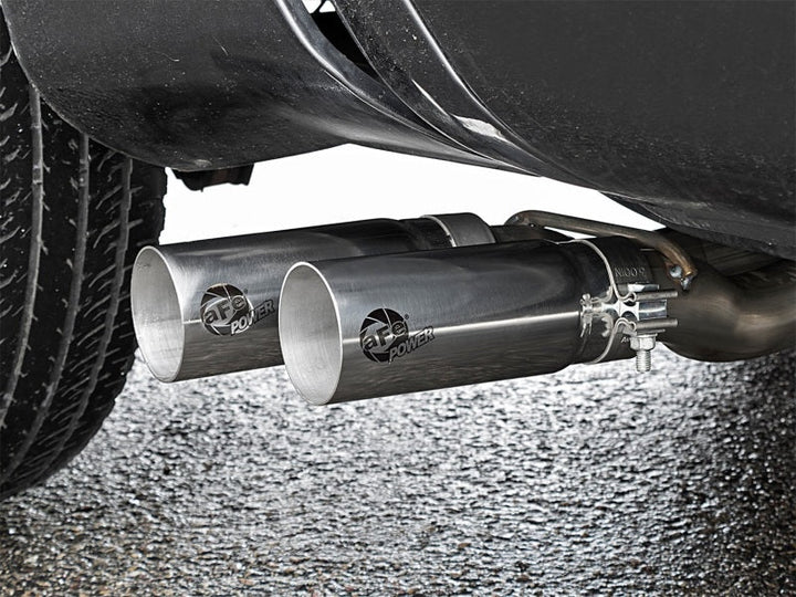 aFe Rebel Series 3in SS Cat-Back Exhaust System w/ Polished Tip 04-15 Nissan Titan V8 5.6L - Premium Catback from aFe - Just 3948.51 SR! Shop now at Motors