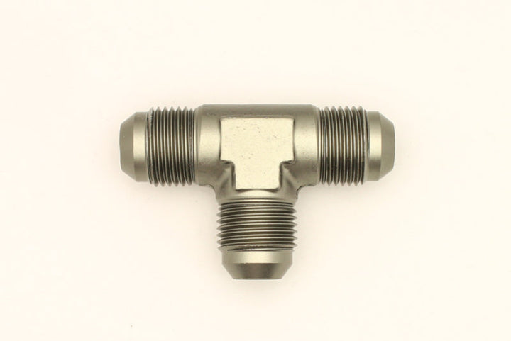 DeatschWerks 8AN Male Flare + 8AN Male Flare To 8AN Male Flare Tee Fitting - Premium Fittings from DeatschWerks - Just 63.81 SR! Shop now at Motors