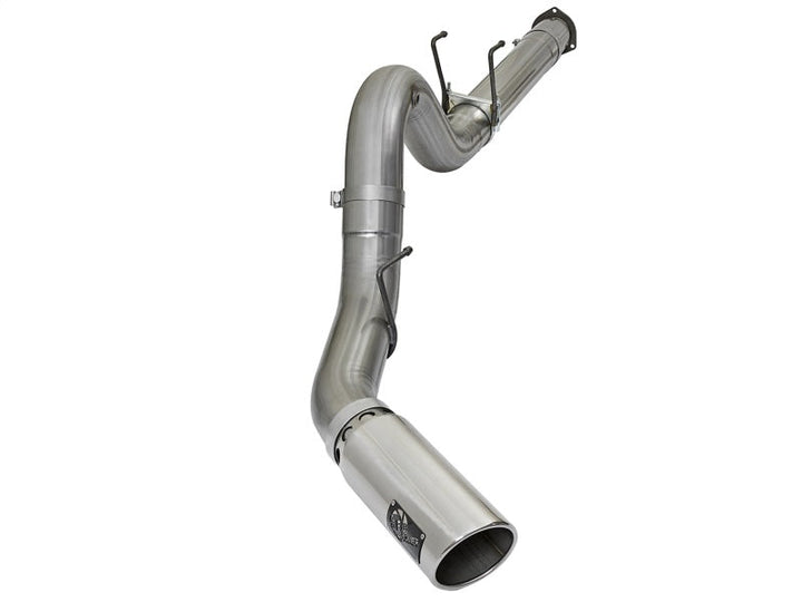 aFe LARGE BORE HD 5in 409-SS DPF-Back Exhaust w/Polished Tip 2017 Ford Diesel Trucks V8 6.7L (td) - Premium DPF Back from aFe - Just 2197.92 SR! Shop now at Motors