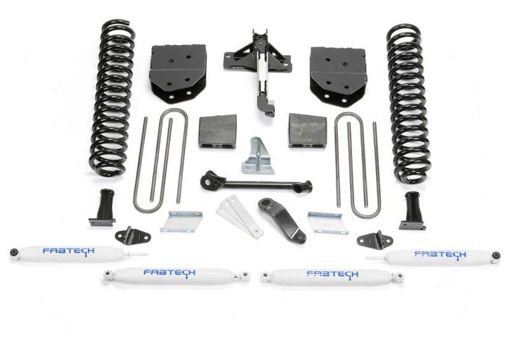 Fabtech 08-16 Ford F250/F350 4WD 4in Basic Sys w/Perf Shks - Premium Lift Kits from Fabtech - Just 5993.48 SR! Shop now at Motors