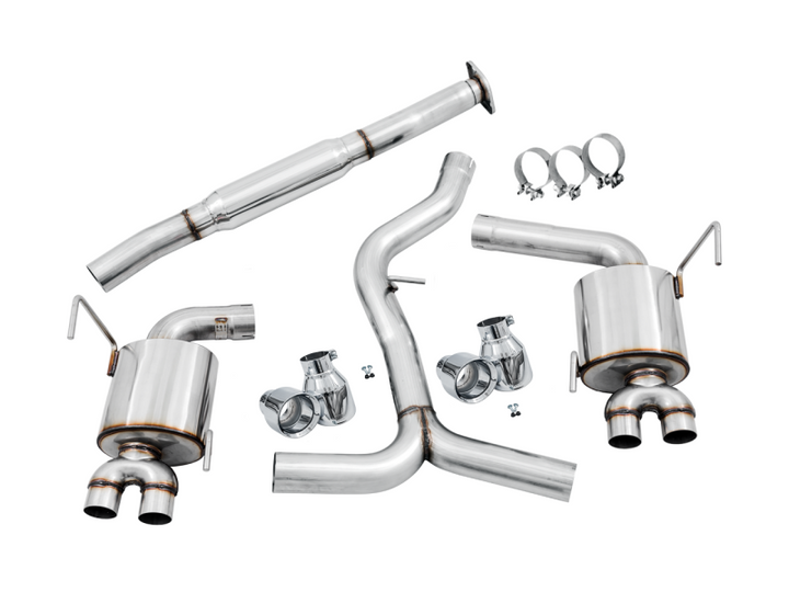 AWE Tuning 2015+ Subaru WRX VA Sedan Touring Edition Exhaust - Chrome Silver Tips (102mm) - Premium Catback from AWE Tuning - Just 5422.02 SR! Shop now at Motors